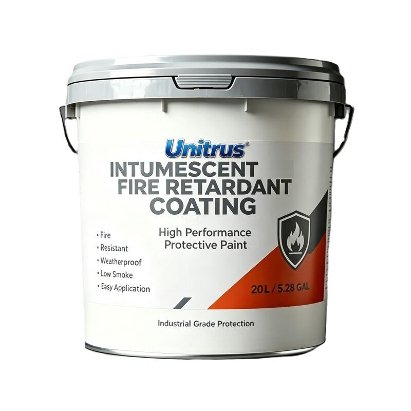 Water Based Fire Protective Coating Thin Film Intumescent Paint For Steel