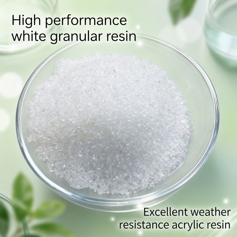White Granular Solid Thermoplastic Acrylic Resin A01 For Exterior Coating