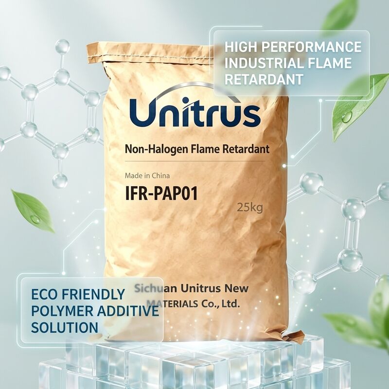 Halogen Free Flame Retardant Melamine Polyphosphate IFR-MP02 For Thermoplastics