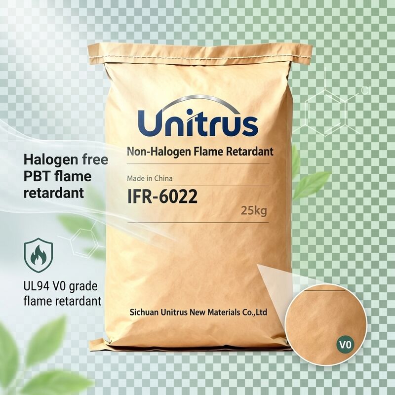 ADP Aluminum Diethyl Phosphinate PBT Halogen Free Fire Retardants White Powder