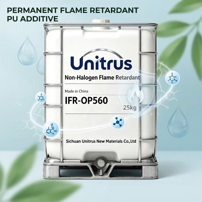 Low VOC Reactive Phosphorus Polyol PU Flame Retardant For Automotive Interiors