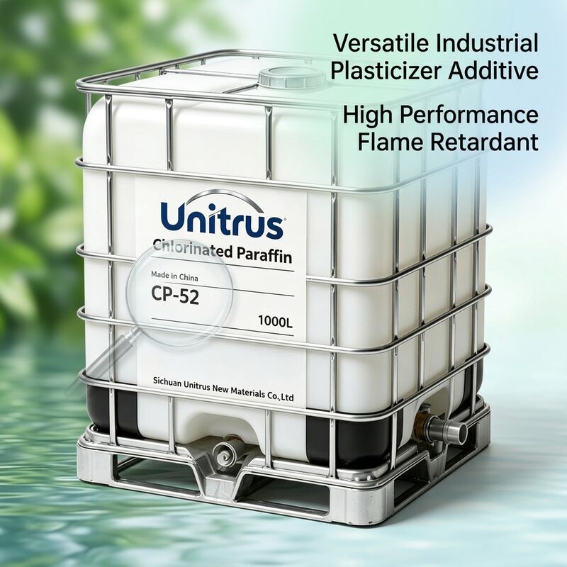 Certified Chlorinated Paraffin CAS 63449-39-8 Industrial Chloroalkane