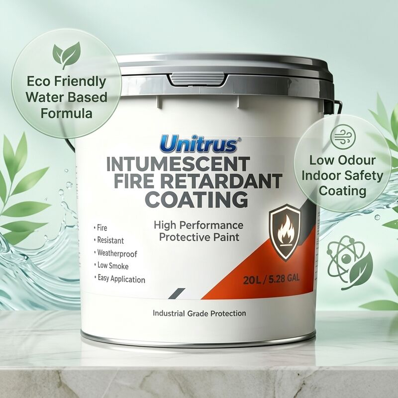 Indoor Water Based Intumescent Coating Low Odour Fireproof Paint For Wood