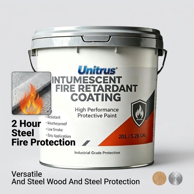 Eco Friendly Water Based Intumescent Low VOC Fire Retardant Coating