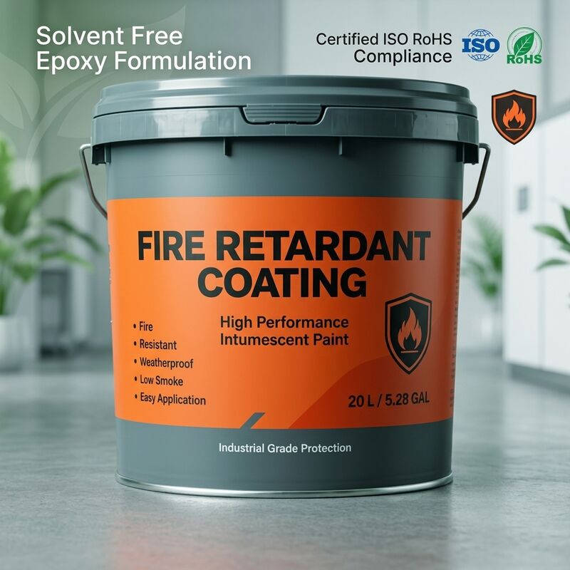 Epoxy Fireproofing Intumescent Fireproof Paint For Steel Wood