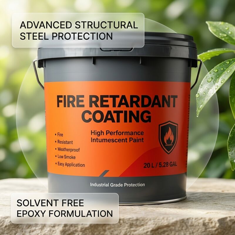 Advanced Epoxy Fireproofing Paint For Structural Steel & Critical Assets